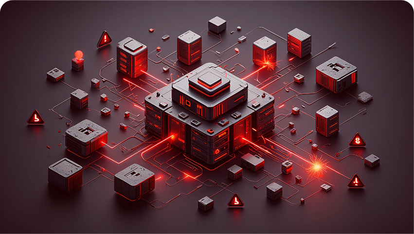 Centralized infrastructure before Naoris Protocol integration